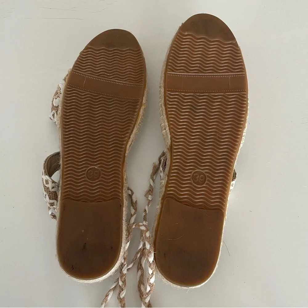 Like new Johnny Was X Antik Batik Tori Sandals Espadrilles Size 39 $200